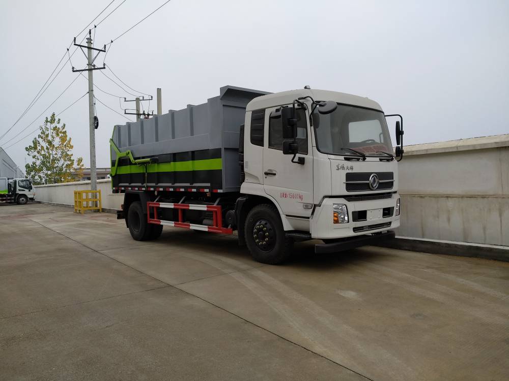 東風(fēng)天錦建筑垃圾車 專業(yè)壓縮轉(zhuǎn)運(yùn)的物流解決方案